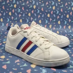 adidas(アディダス) ネオ 白 赤 青 レディーススニーカー 230_
