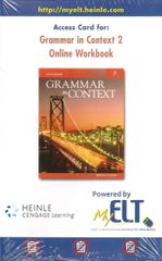 Grammar in Context, 5/e Book 2 : Online Workbook [페이퍼백]