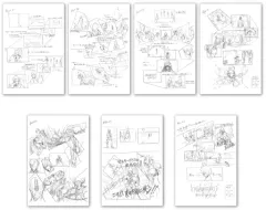 【中古】ポストカード Bタイプ ポストカードセット(7枚組) Illustrated by TETSUYA NOMURA 「キングダムハーツ」