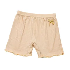 ☆ ピーチ ☆ 120cm ☆ ペチパンツ キッズ gpan40721 ペチパンツ 涼しい 女の子 オーバーパンツ ペチコート １分丈 スパッツ 薄手 インナーパンツ レギパン レギンス キッズ ジュニア 見せパン 短いパンツ 下着 肌着 ショーツ コットン