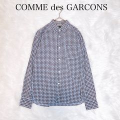 COMME des GARCONS HOMME ネルシャツ 銀タグ チェック柄 - メルカリ