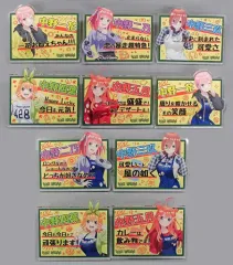 五等分の花嫁　ヴィレッジヴァンガード　POP風アクリルバッジ　10種 Amazon.co.jp: 五等分の花嫁 三玖 ヴィレッジヴァンガード