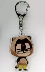 【中古】キーホルダー 金狼 「Dr.STONE×東武動物公園 トレーディング ちびキャラ 動物パーカーver. アクリルキーホルダー」