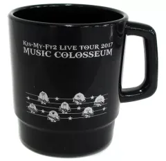 【中古】マグカップ・湯のみ(男性) Kis-My-Ft2 スタッキングカップ 「Kis-My-Ft2 LIVE TOUR 2017 MUSIC COLOSSEUM」
