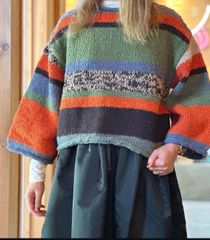 TIGRE BROCANTE   ストレンジボーダーワイドセーター