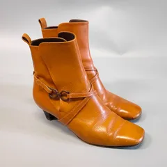 M763◆フェラガモ　レディースショートブーツ　サイズ不明◆