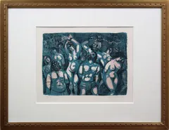 久保晃 油彩 カンヴァス F3 原画 真作保証 合箱有り 1点物