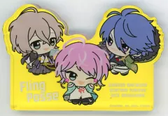 【中古】アクリルスタンド・アクリルパネル Fling Posse ちびぐるみポーズ!アクリルブロック 「ヒプノシスマイク -Division Rap Battle-」