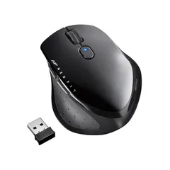バッファロー BUFFALO 無線 BlueLED 5ボタン ネオフィットマウス Sサイズ ブラック BSMBW515SBK 1のサムネイル