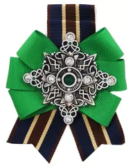 【中古】アクセサリー(非金属) 寿嶺二 リボンブローチ 「うたの☆プリンスさまっ♪ SHINING STAR STAGE -LOVE in DREAM-」