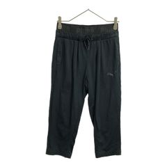 PUMA Logo Print Training Cropped Pants, Size S, Black, Elastic Waistband, Women's, Used Clothing