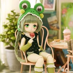 TinyFox 新生造物 小青呱（カエル） 1/6スケールMJDドール