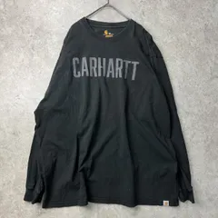 カーハート carhartt ロンT ロングスリーブ カットソー Tシャツ ビッグシルエット ビッグサイズ オーバーサイズ ボックスシルエット