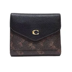 大幅値下げ中‼️‼️COACH 二つ折り財布 馬車プリント COACH コーチ 二つ折り財布 財布 レディース シグネチャー 馬車