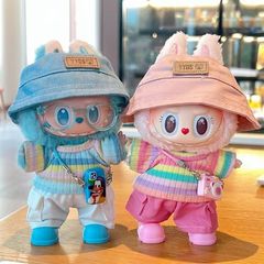 新品 ぬいぐるみ服 labubuラブブぬいぐるみ服17cm着せ替え