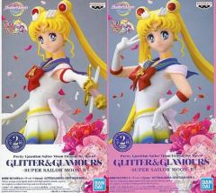 [중고] 피규어 전 2종 세트 [극장판 미소녀 전사 세일러 문 Eternal] GLITTER&GLAMOURS-SUPER SAILOR MOON-II