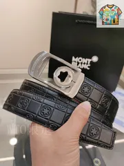 【今日特価】Montblanc メンズオートベルト-1