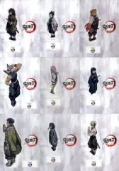 【中古】アクリルスタンド・アクリルパネル 全9種セット 「鬼滅の刃 柱合会議・蝶屋敷編 キービジュアルイラスト ランダムアクリルスタンド」