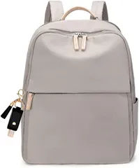 CARRY ALL BEFORE ONE PCリュック PCバッグ PCバック レディース ビジネスリュック ビジネスバッグ PC収納 パソコンリュック リュックサック きれいめ(グレー(Lサイズ))