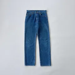 90s USA製　リーバイス505 ストレートデニム　濃紺　刻印525 Y2501