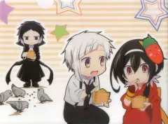 【中古】クリアファイル 集合 A4クリアファイル 「文豪ストレイドッグス わん!」 PASH! 2021年3月号付録