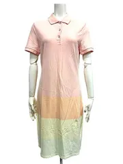 【中古】Brooks Brothers 346 ブルックスブラザーズ ワンピース グラデーションポロシャツワンピース Sサイズ＿S14＿セルモアから出品＿s-0065-r14