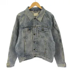 fear of god 5thデニムジャケット ☆XL 中古 2025年最新】FEAR OF GOD メンズ Gジャン・デニムジャケットの