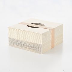 7インチ（EP）レコードジャケット厚紙スリーブ穴空き50枚セット (クラフト)