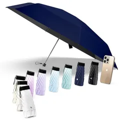 Alwgreen『149g極軽量・携帯』日傘 UVカット率 100% 完全遮光遮熱『レッドドット・デザイン賞』ポケット折りたたみ傘 超コンパクト 超軽おりたたみ傘 耐風撥水 長持ち 90cm大傘径 晴雨兼用日傘 メンズ レディース 母の日 父の日プレゼント 0