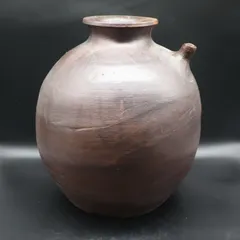 唐津焼片口振出壺室町～桃山時代