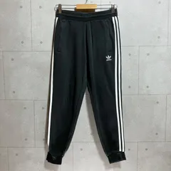 adidas originals オリジナルス アディダス トラックパンツ ジャージパンツ スウェットパンツ ジョガーパンツ トレフォイル ロゴ 刺繍 L ブラック 黒 メンズ レディース SG344-15