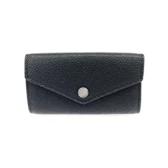 美品 MICHAEL KORS マイケルコース 5連 キーケース   ブラック レザー ユニセックス  キーリング キーホルダー　240001148326