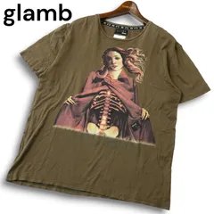 glamb × tendor グラム テンダー 春夏★ ヴィーナスプリント 背面ロープ刺繍 半袖 カットソー Tシャツ アートT Sz.3 メンズ