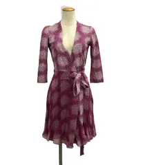 訳あり ダイアンフォンファステンバーグ 長袖ワンピース レディース SIZE 0 (XS) DIANE VON FURSTENBERG