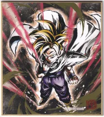 BANDAI ドラゴンボール色紙ART RAGING2/2638079 超サイヤ人 孫悟飯 10