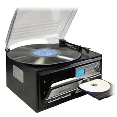 イコライザー機能搭載　木目調 録音機能付 コンパクトマルチプレーヤーNEXT