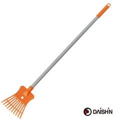 DAISHIN プラレーキ 750mm柄大進 園芸 ガーデニング 農業 女性 庭 農作業 家庭菜園 用具 工具