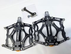ROCKBROS（ロックブロス） フラットペダル メタルフラットペダル　ブラック　サイクルペダル　自転車用ペダル