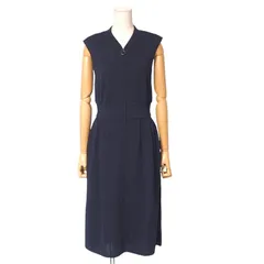 Rene ルネ 36 ウエストリボンの可愛いワンピース　美品 Rene ルネ 36 ウエストリボンの可愛いワンピース 美品 Rene ルネ 36