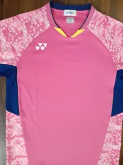 YONEX ヨネックス 日本代表モデル 限定 桜柄 ユニフォーム ゲームシャツ M very cool dry