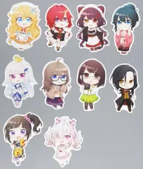 【中古】シール・ステッカー Aグループセット ステッカー10種セット 「バーチャルYouTuber にじさんじ にじさんじぷち 第2弾」