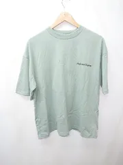 ◇ ⊂ unrelaxing アンリラクシング バックプリント　長袖 Ｔシャツ サイズ2 ミント系 メンズ E  【1411130008252】のサムネイル