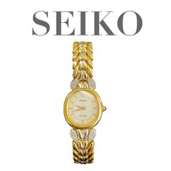 SEIKO 腕時計 ゴールドカラー 4N20-5260