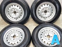 165R13 6PR 
ダンロップ エナセーブ VAN01 
日産純正  
13x5.0  100-4穴 
中古タイヤ サマータイヤ ホイールセット 4本セット
 s13250513110