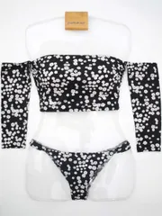 デイジーロングスリーブ 水着 ブラジリアン ビキニ