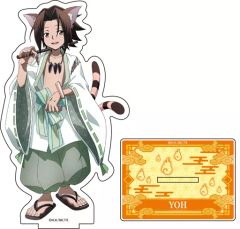 【中古】アクリルスタンド・アクリルパネル 麻倉葉 描き下ろしBIGアクリルスタンド 「シャーマンキング」