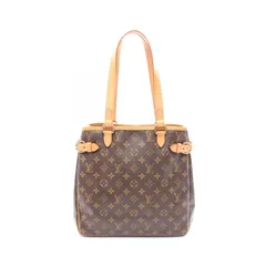 ルイ・ヴィトン LOUIS VUITTON トートバッグ バティニョール ヴェルティカル モノグラム M51153 PVCコーティングキャンバス レザー バティニョール・ヴェルティカル レディース Used B