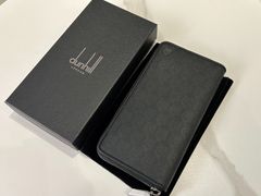 ダンヒル　PVC　ラウンドジップ　長財布　ブラック　極美品　DUNHILL