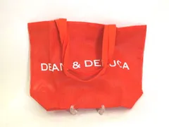 【220851】DEAN＆DELUCA ディーン＆デルーカ  メッシュトートバッグ レッド