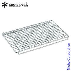 廃盤品・未使用品 グリルネットハーフ スノーピーク Snow peak - メルカリ